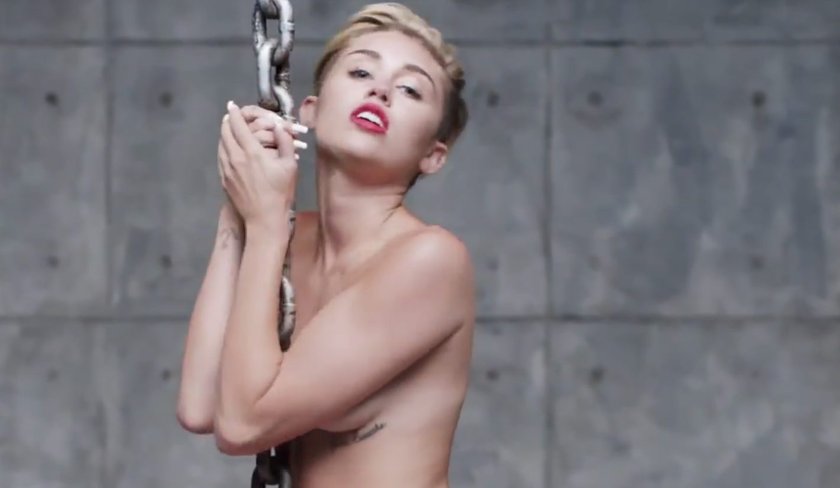 Miley Cyrus "Wrecking Ball"