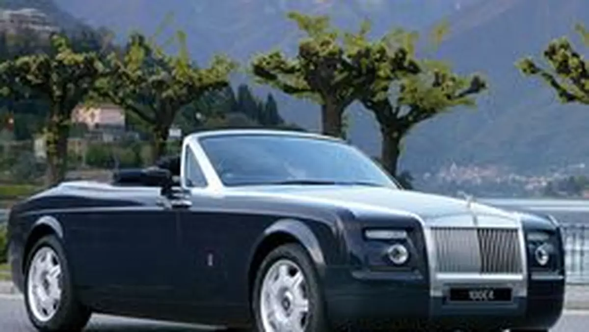 Rolls-Royce: oficjalna premiera supercabrio w Detroit