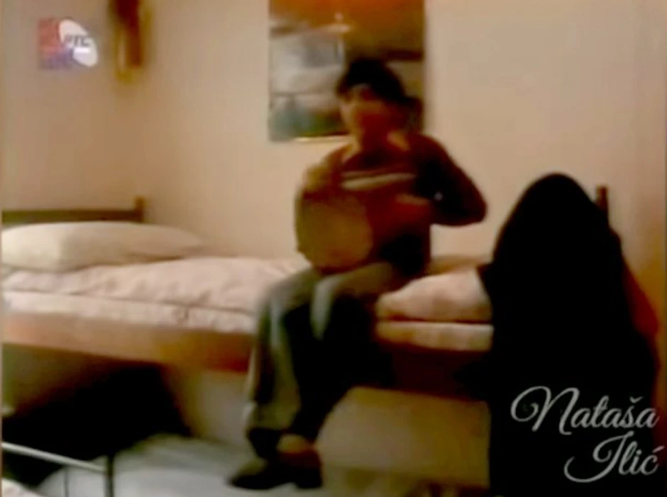 Džej Ramadanovski kao dete u domu