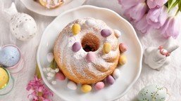 babka piaskowa na wielkanoc. równa, aromatyczna i bez zakalca