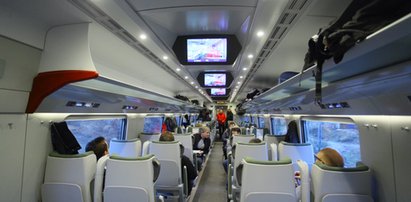 Pasażerowie pod wrażeniem Pendolino