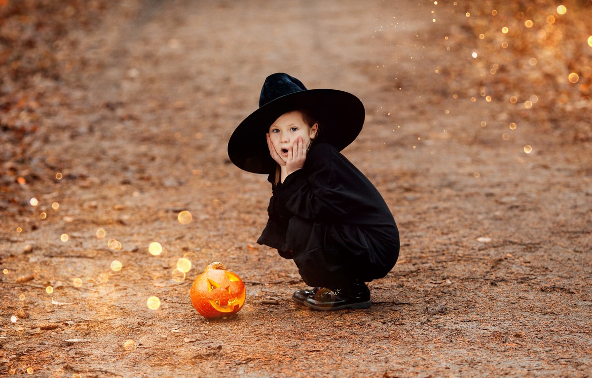 proste stroje na Halloween