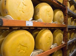 Najlepszy lek na bankructwo? Wiele ton żótego sera!