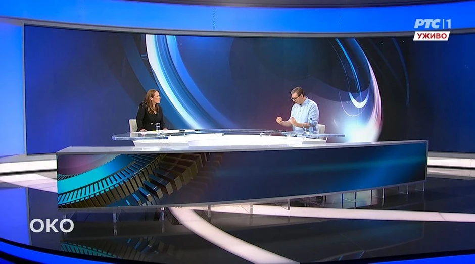 VUčić u emisiji Oko