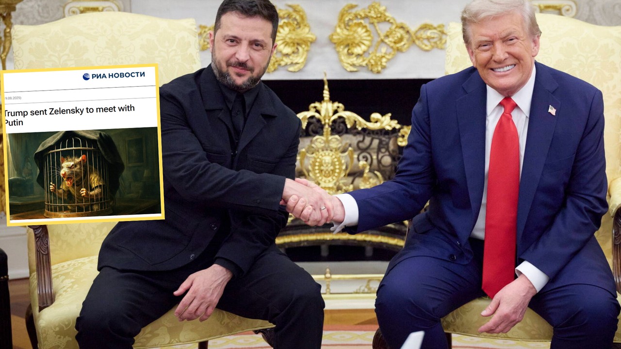 Rosyjskie media ostro reagują na szczyt w Waszyngtonie. Znamienna grafika