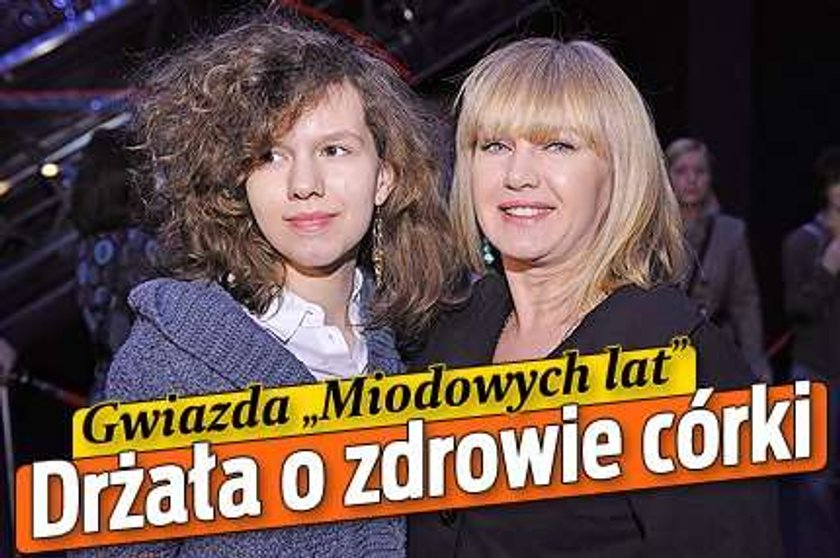 Gwiazda "Miodowych lat". Drżała o zdrowie córki