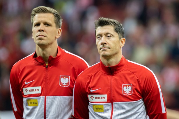 Wojciech Szczęsny i Robert Lewandowski