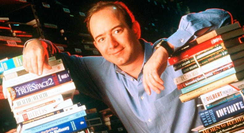 Jeff Bezos founded his Amazon empire on books.