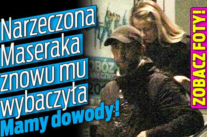 Narzeczona Maseraka znów mu wybaczyła! Oto dowód! FOTY