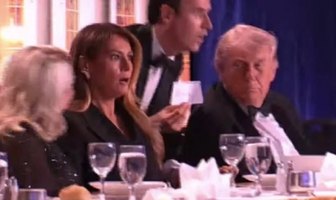 Izraz lica Melanije Tramp