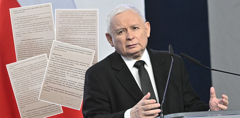 Szokujące słowa prezesa Kaczyńskiego: "Bezprawne i niekonstytucyjne działania"