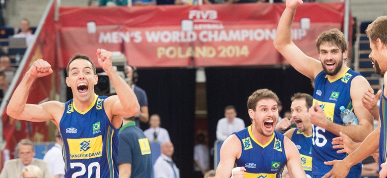 MŚ siatkarzy: Brazylia - Rosja 3:0. "Canarinhos" w półfinale!