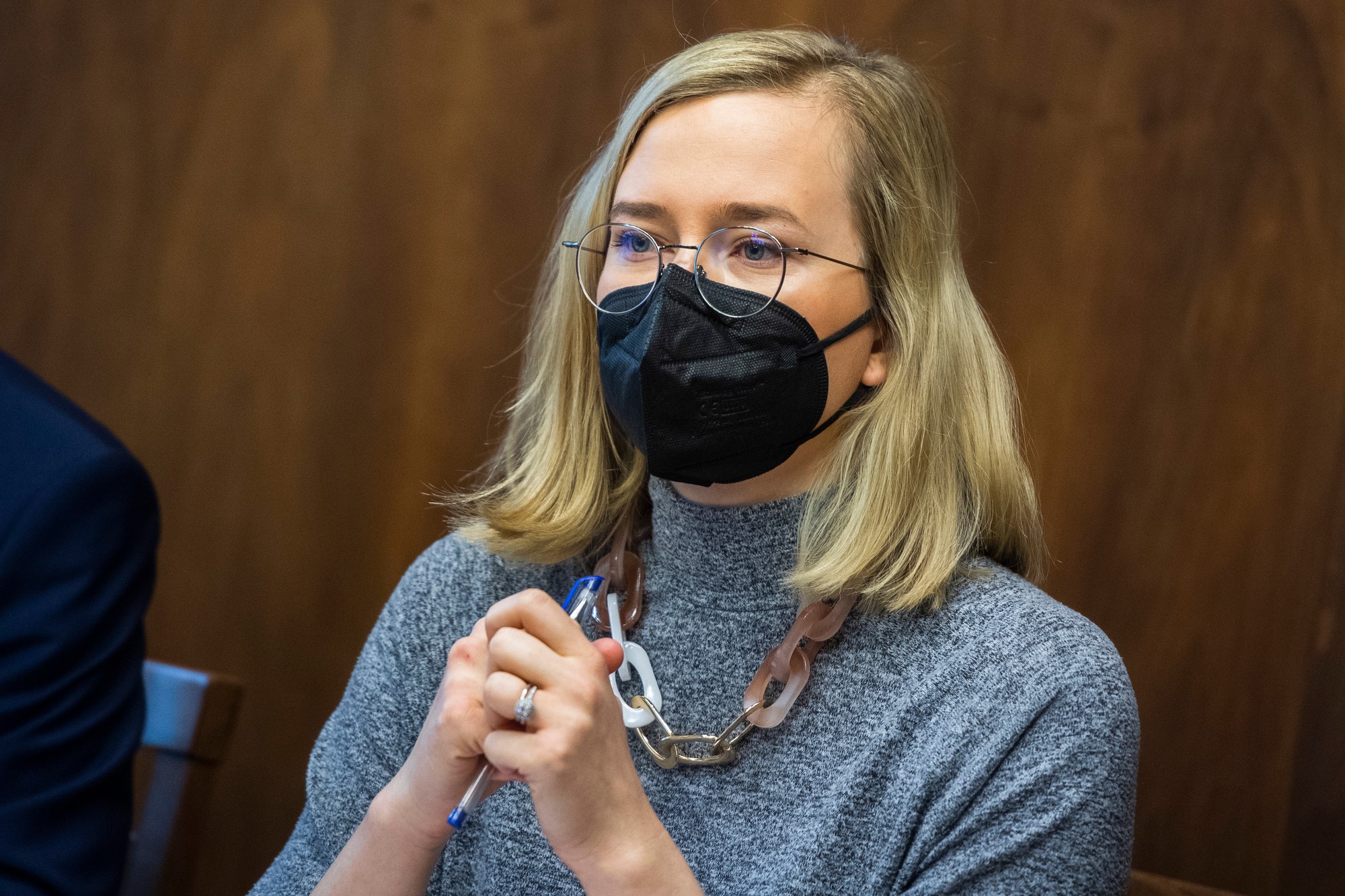 Poslankyňa Vladimíra Marcinková.