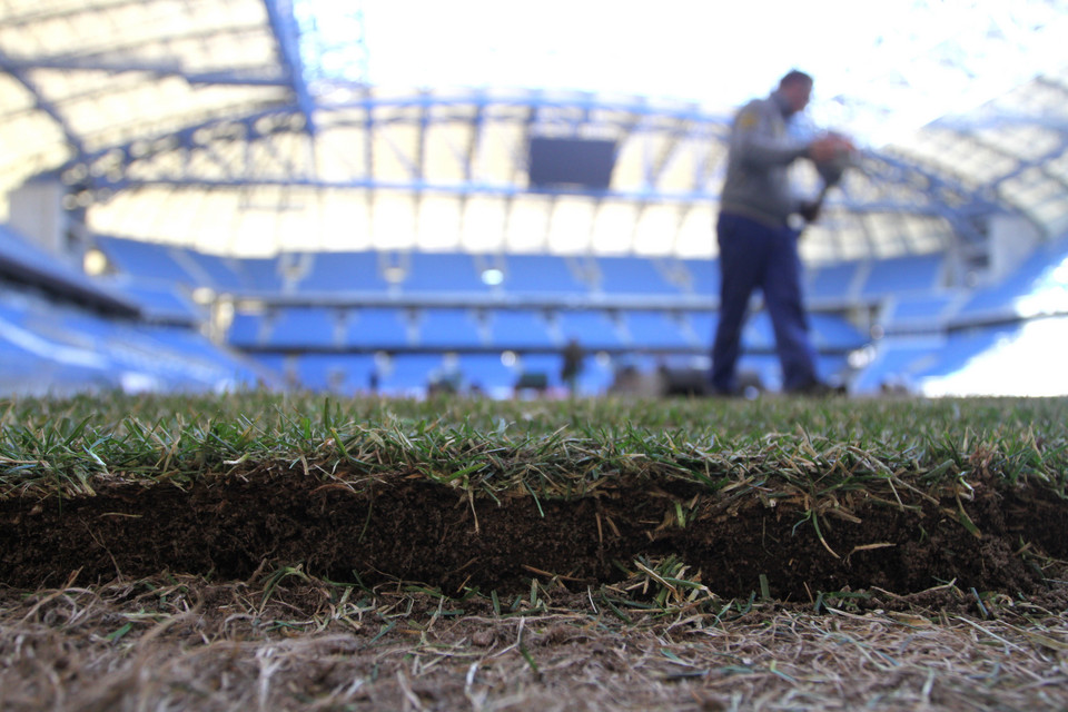 POZNAŃ STADION MIEJSKI WYMIANA MURAWY