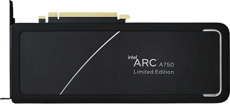 Intel Arc A750 Limited Edition – tył