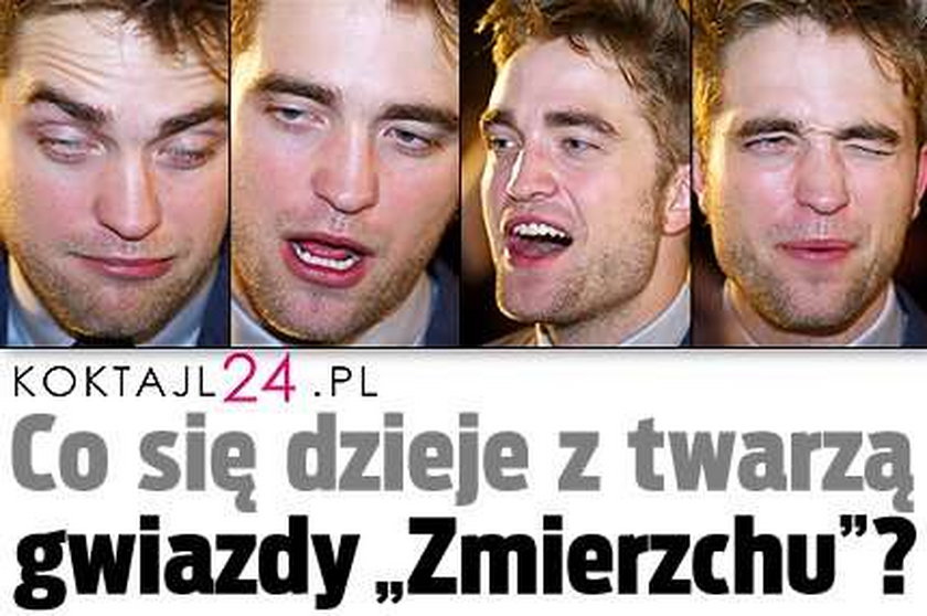 Miny Pattinsona na premierze "Zmierzchu"