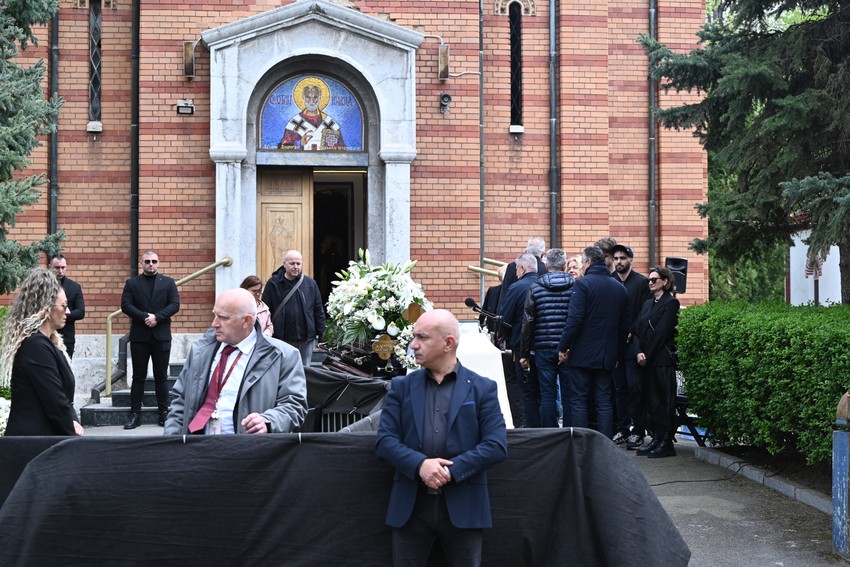 Sahrana Duška Vujoševića