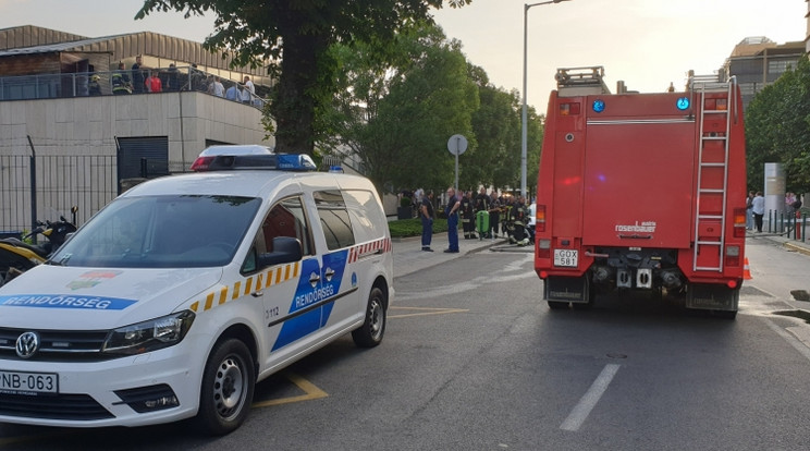 Egy 8 éves gyerek meghalt a tűzben / Fotó: police.hu