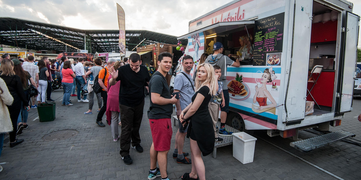 Festiwal Food Truck na Placu Imbramowskim w Krakowie