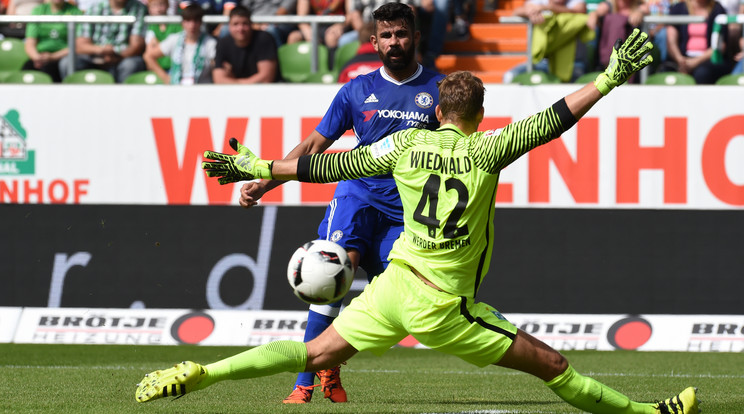 Costa újabb gólt szerzett, azonban nem lett a rendezők kedvence /Fotó: AFP