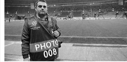 Fotoreporter zginął na stadionie. Spadła na niego bramka wejściowa