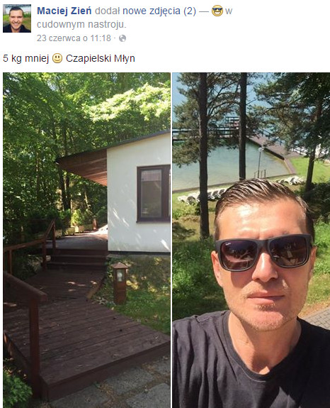 Maciej Zień na Facebooku
