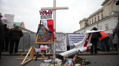 Tupolew krzyż krakowskie przesmiecie rocznica katastrofa smoleńska