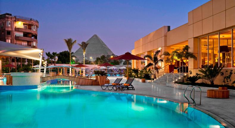 Cairo Pyramids Hotel - Cairo, Egypt (photo: Marriott)