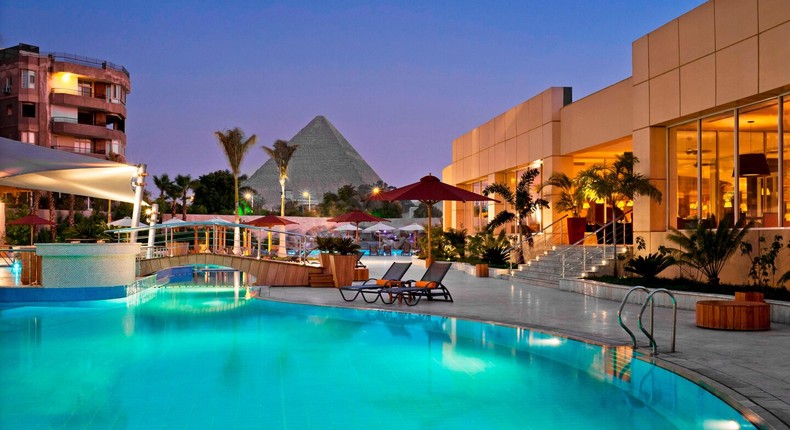 Cairo Pyramids Hotel - Cairo, Egypt (photo: Marriott)