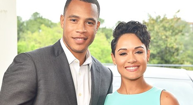 Trai Byers and Grace Gealey 