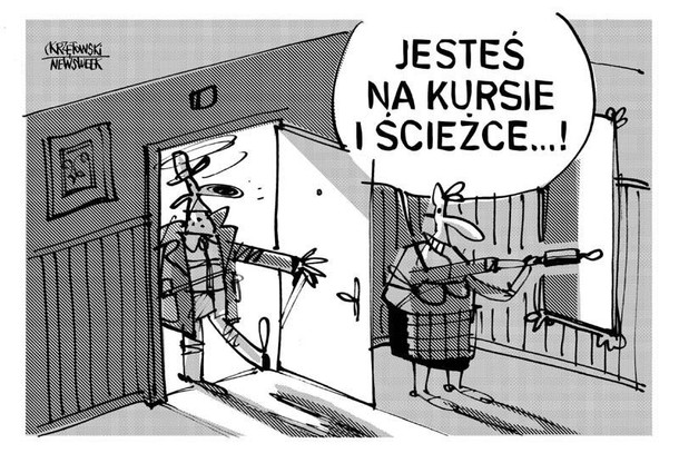 Na kursie i na sciezce smoleńsk krzętowski