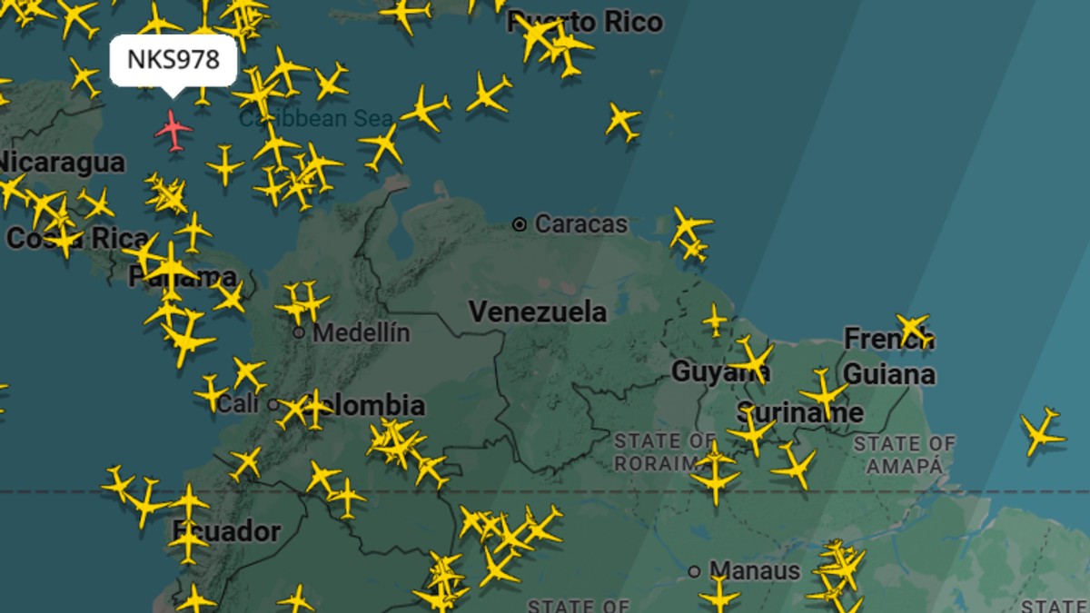 Nebo iznad Venecuele