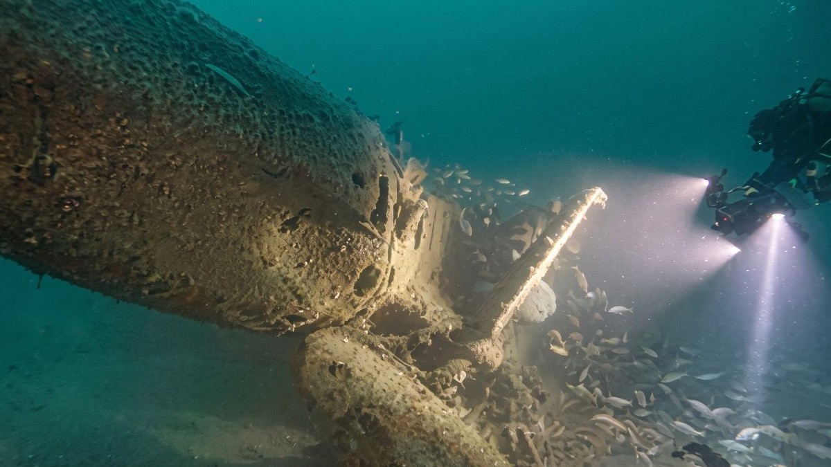 Un submarin german U-672, găsit la 70 de metri adâncime, în apele Angliei: de ce a fost scufundat intenționat în 1944