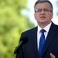 WARSZAWA PREZYDENT KOMOROWSKI WYBORY DO PE BRIEFING