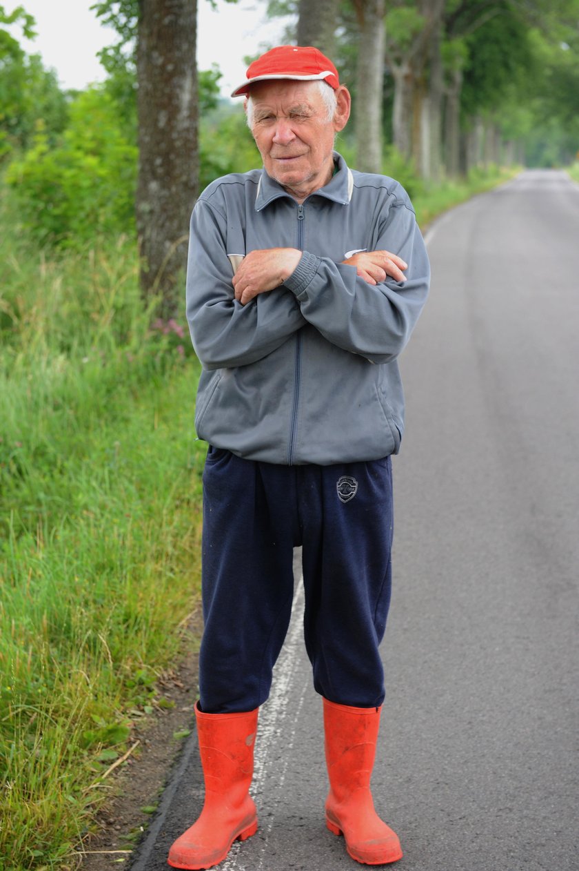 Aleksander Jacewicz (86 l.) spod Olsztyna