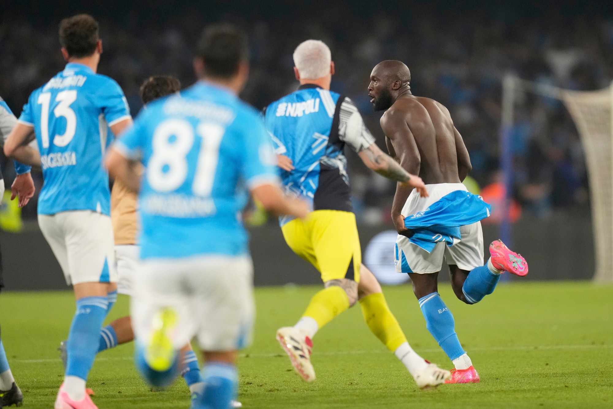 Zápas Serie A: SSC Neapol – Cagliari Calcio. 