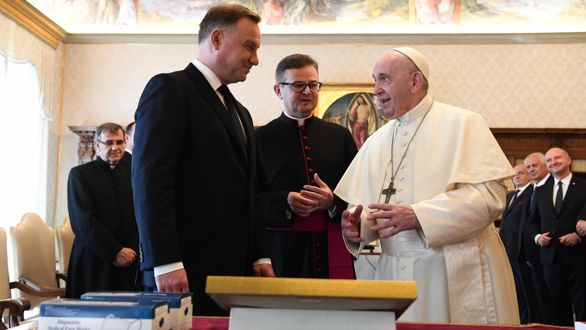 Andrzej Duda z wizytą w Watykanie