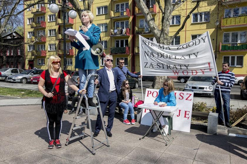 Protest w Siemianowicach Śląskich