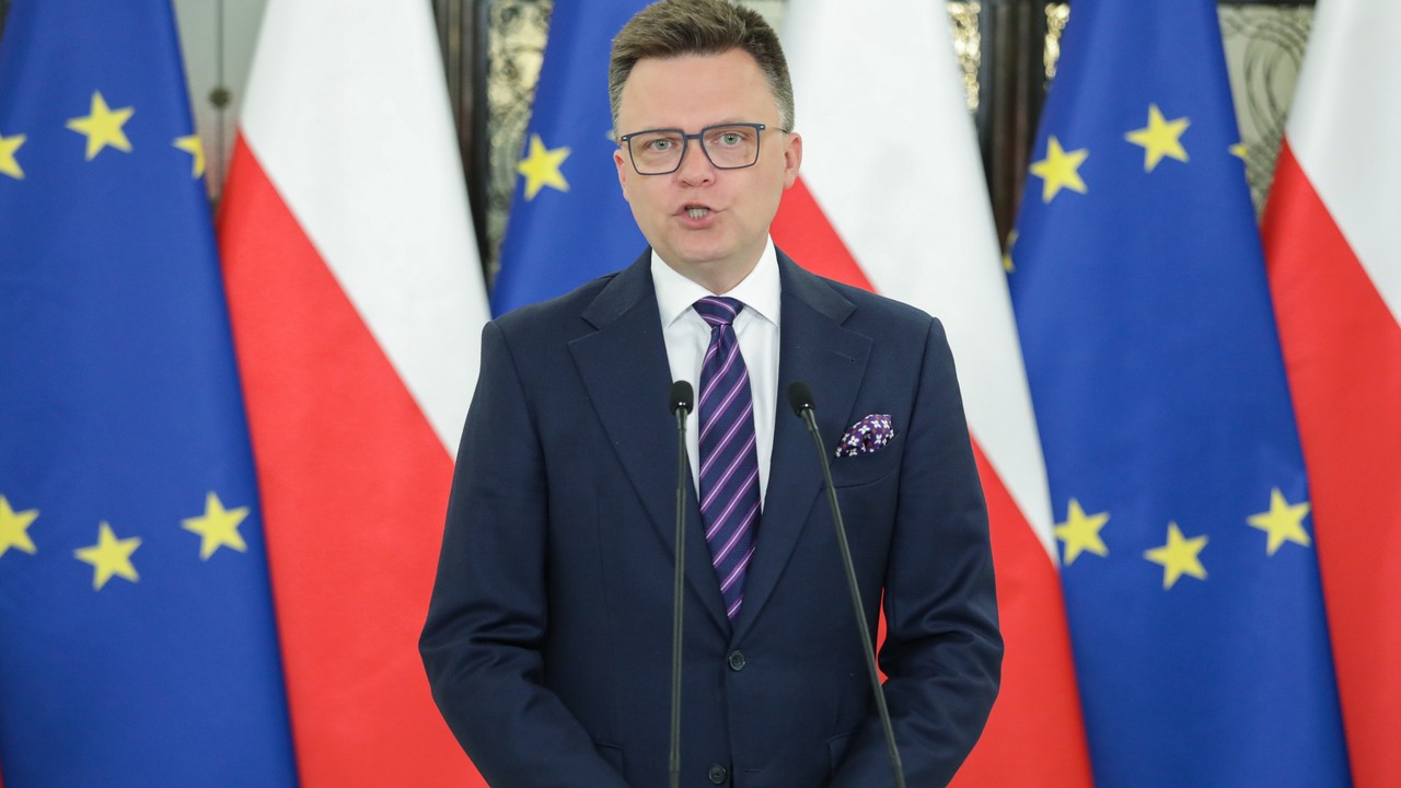 Konferencja prasowa marszałka Szymona Hołowni | 7.07