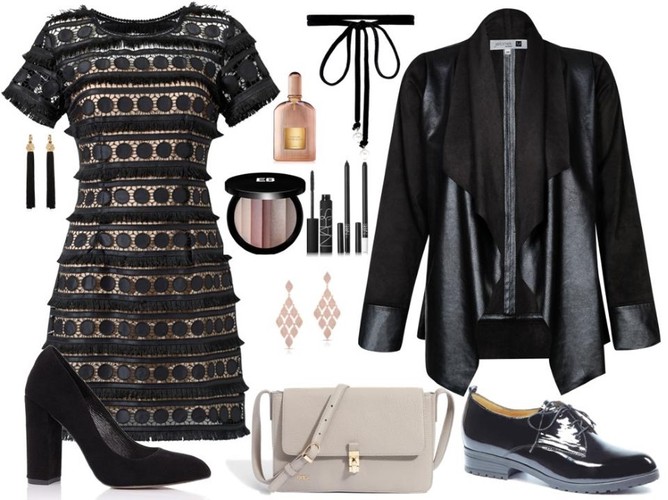 STYLIZACJE na walentynki: Sukienka – Cristina Effe/cristinaeffe.com, marynarka – Jelonek/jelonek.pl, buty – Caprice/caprice.pl, torebka – Boca/boca.pl, buty – Caprice/caprice.pl, szpilki – Gianmarko/gianmarko.pl, akcesoria – TKMAXX/tkmaxx.pl