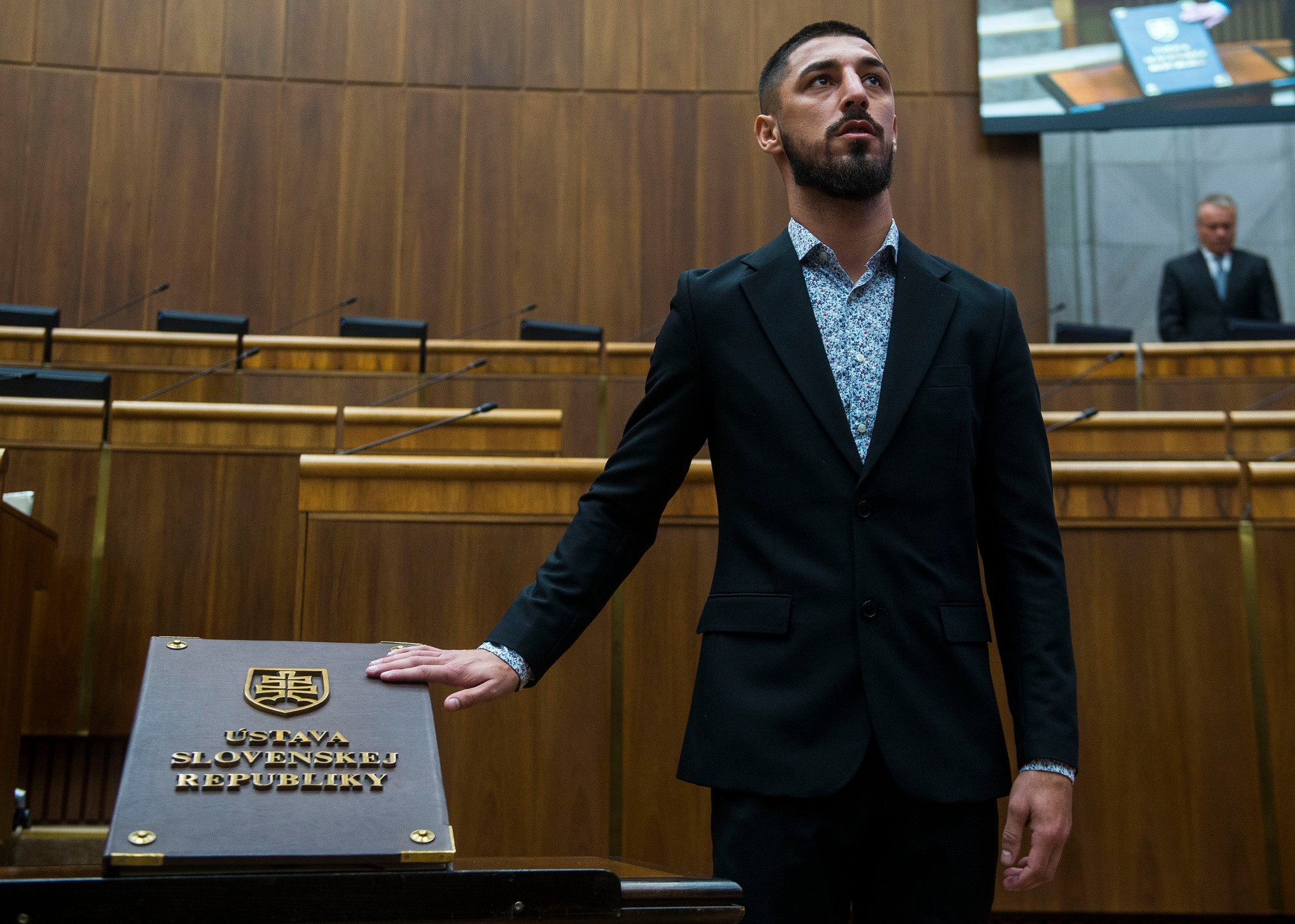 Poslanec NR SR Viliam Tankó.