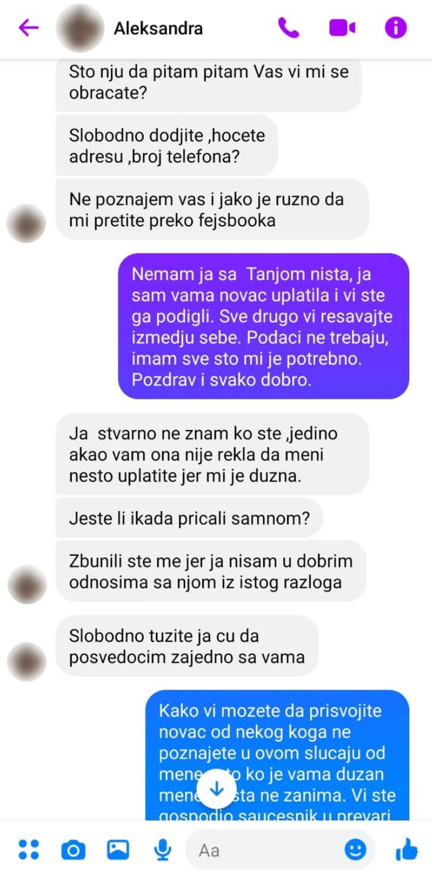 Prepiska između Radmile i Aleksandre S.