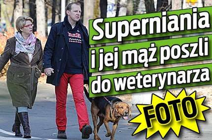 Superniania i jej mąż poszli do weterynarza