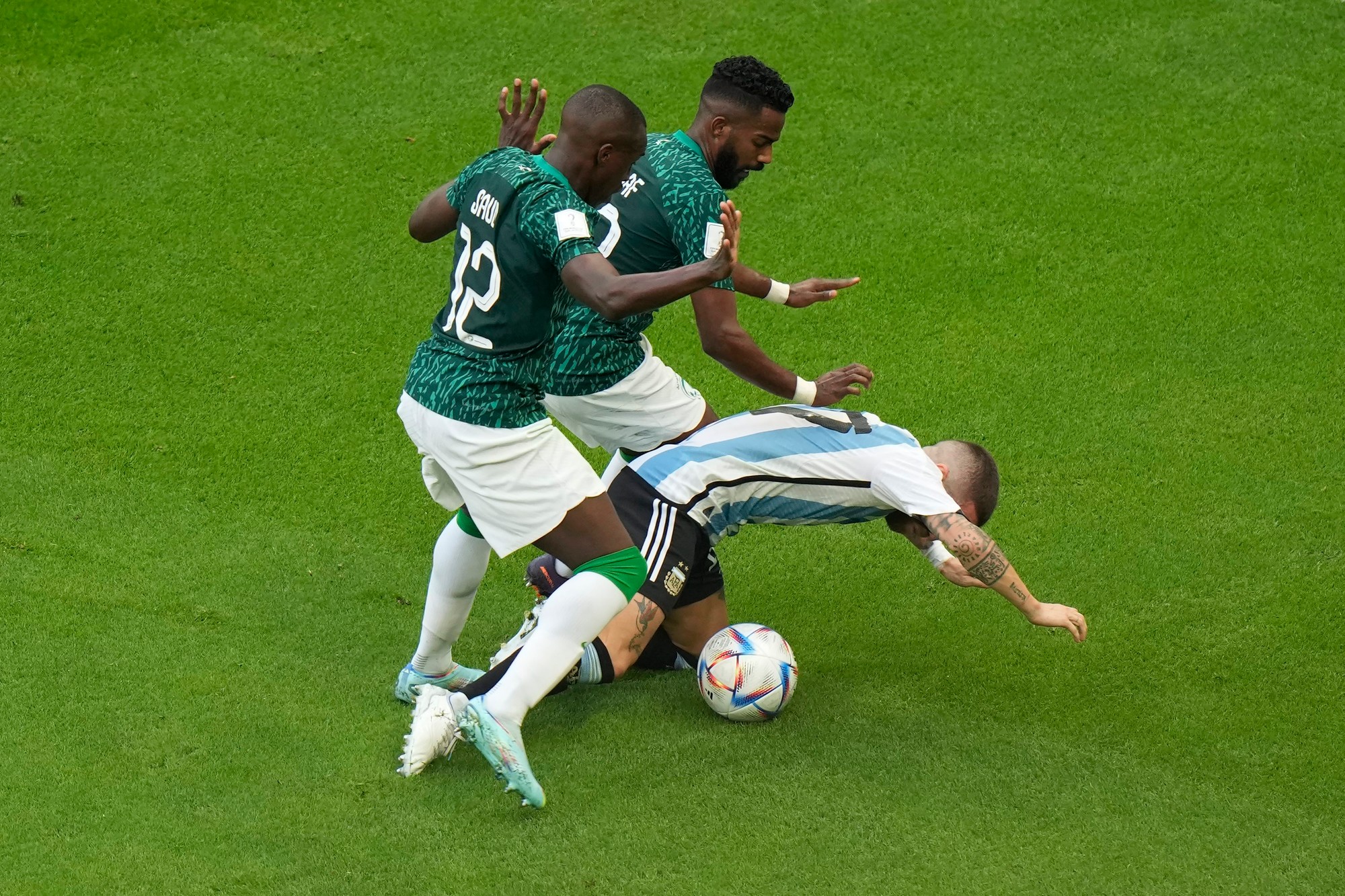 MS vo futbale 2022: Argentína - Saudská Arábia.