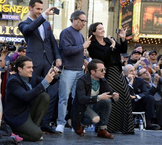 Orlando Bloom, Richard Armitage i Elijah Wood