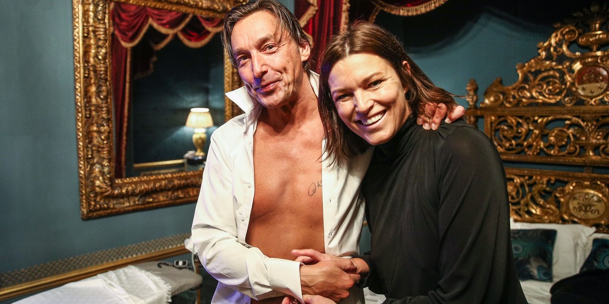 Ilona Felicjańska i Paul Montana. 