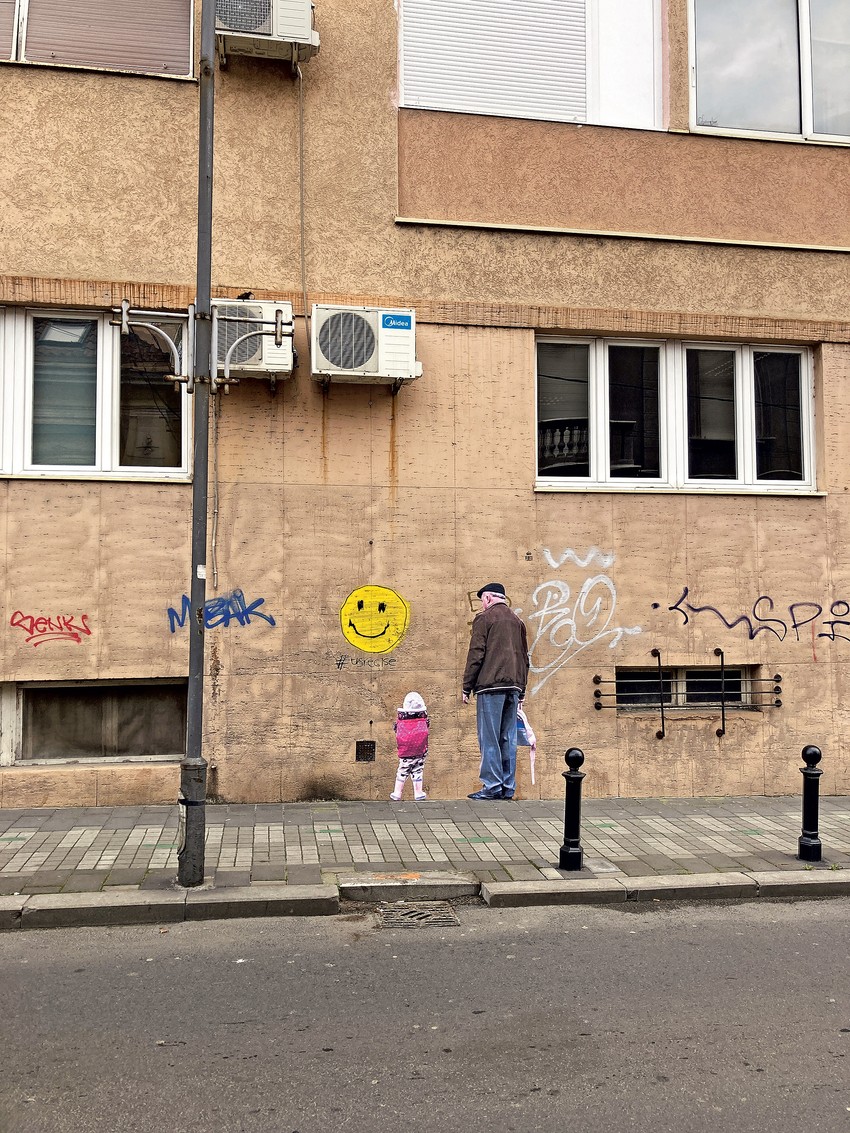 "Mural sa devojčicom i dekom je naišao na neverovatne reakcije, dobijao sam pregršt poruka u kojima su mi ljudi pisali koliko im se to svidelo"