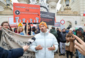 Protest młodych twórców pod ministerstwem kultury: Mateusz Banasiuk