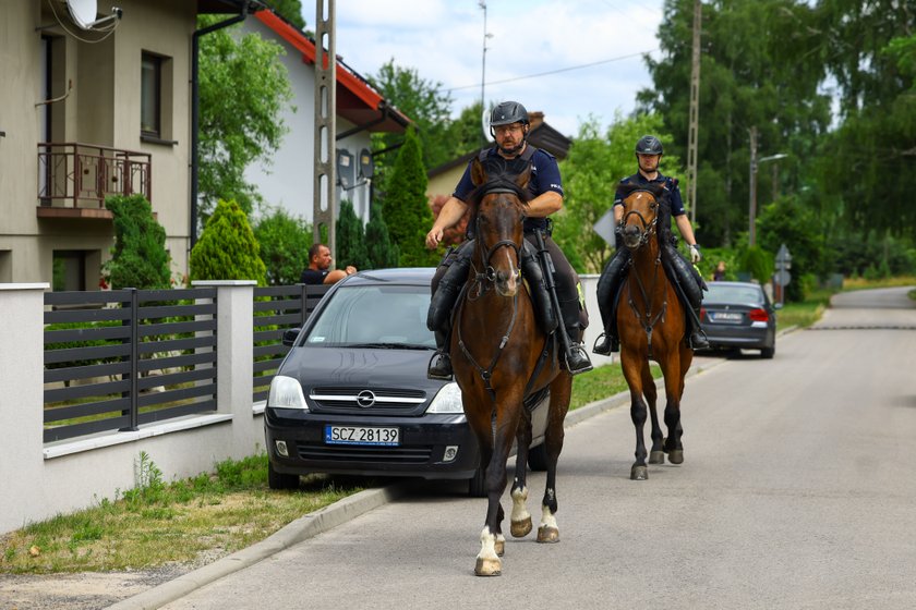 Krwawa jatka w małej miejscowości k. Częstochowy