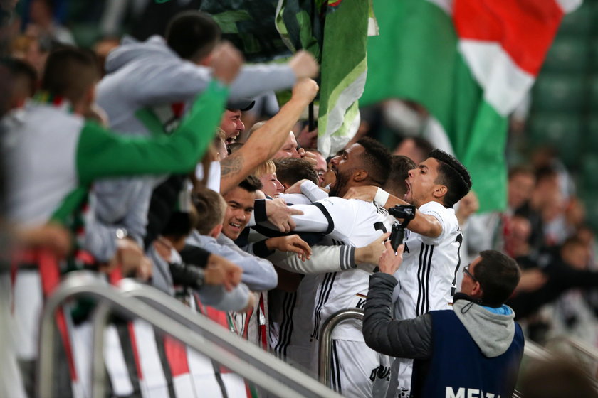 Pilka nozna. Ekstraklasa. Legia Warszawa - Wisla Krakow. 21.10.2018